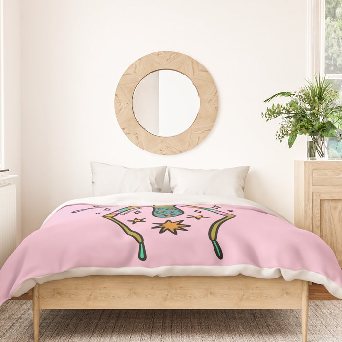 Virgo Grasshopper Duvet Cover Gallery Image 3
