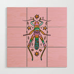 Virgo Grasshopper Wood Wall Art Gallery Image 1