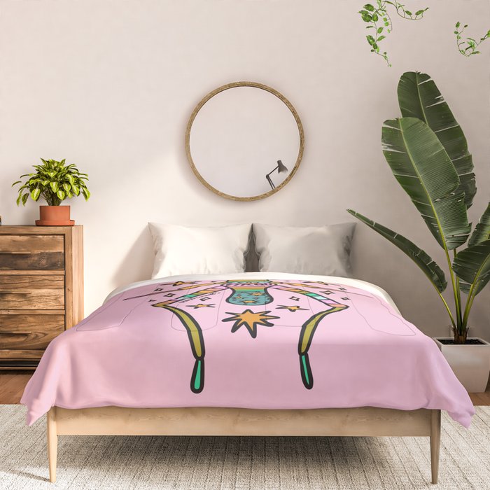 Virgo Grasshopper Comforter Gallery Image 3