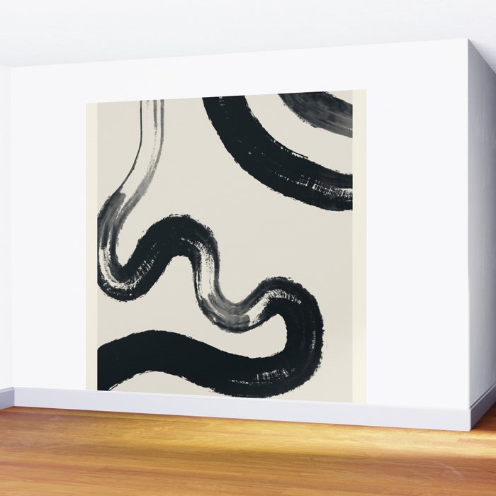Abstract line art 131 Wall Mural Gallery Image 2
