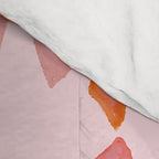 Vibrant Red Watercolor Bow  Comforter Gallery Image 4