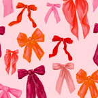 Vibrant Red Watercolor Bow  Coffee Mug Gallery Image 2
