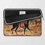 âIn the Alkaliâ by Charles M Russell Laptop Sleeve Gallery Image 2