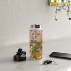 (Book of omens) Angels bow before Adam and Eve in Paradise Islamic Antique Art  Water Bottle Gallery Image 4