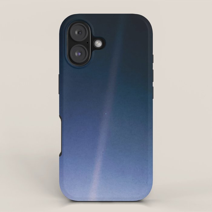 Pale Blue Dot â Voyager 1 (2020 revision) iPhone Case Gallery Image 1