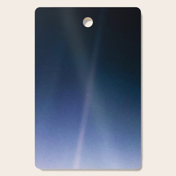 Pale Blue Dot â Voyager 1 (2020 revision) Cutting Board Gallery Image 1