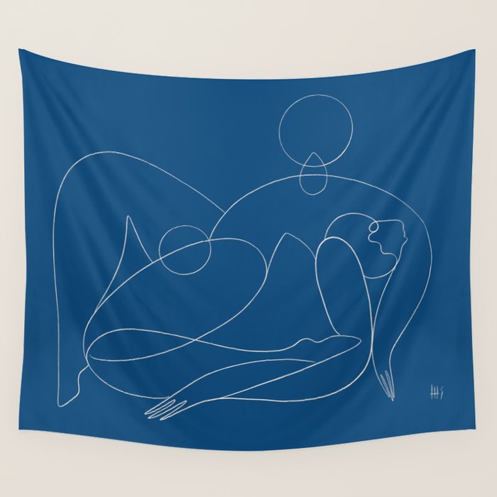 Waves Wall Tapestry Gallery Image 1