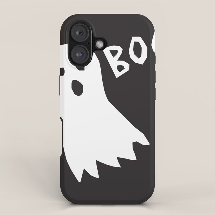 Boo halloween ghost iPhone Case Gallery Image 1