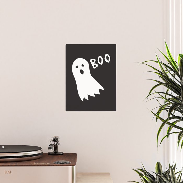 Boo halloween ghost Poster Gallery Image 2