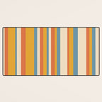 Classic Stripes XX - Retro Summer Desk Mat Gallery Image 3