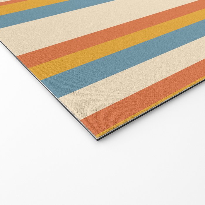 Classic Stripes XX - Retro Summer Welcome Mat Gallery Image 2