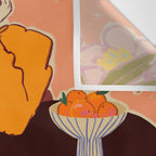 GIRL WITH ORANGES Wall Tapestry Gallery Image 3