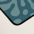 Organic Matter in Dark Teal Desk Mat Gallery Image 4