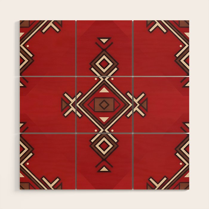 Ruby Solitude Heart of the High Desert Wood Wall Art Gallery Image 1