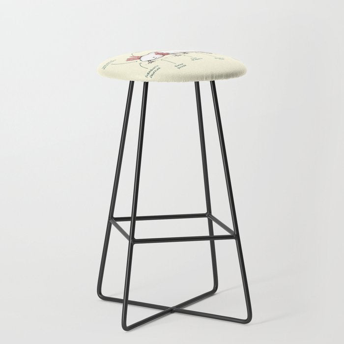 Anatomy of an Axolotl Stool Gallery Image 1