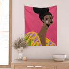 Lavender Lilies Wall Tapestry Gallery Image 2
