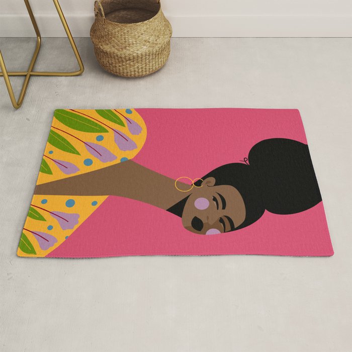 Lavender Lilies Rug Gallery Image 1