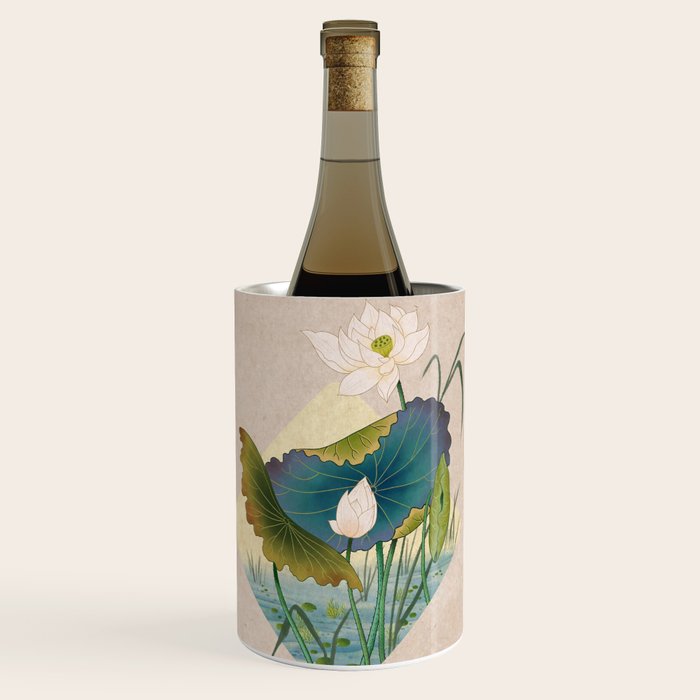 lotursflowers C : Minhwa-Korean traditional/folk art Wine Chiller Gallery Image 1