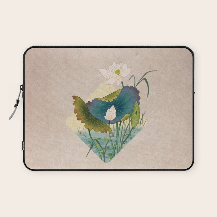 lotursflowers C : Minhwa-Korean traditional/folk art Laptop Sleeve Gallery Image 1