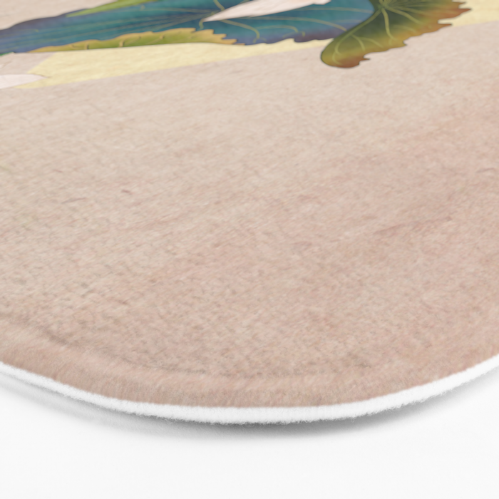 lotursflowers C : Minhwa-Korean traditional/folk art Bath Mat Gallery Image 3