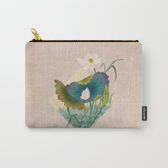 lotursflowers C : Minhwa-Korean traditional/folk art Carry All Pouch Gallery Image 1