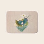lotursflowers C : Minhwa-Korean traditional/folk art Bath Mat Gallery Image 1