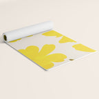 Soft Yellow Flowers Yoga Mat Gallery Image 2