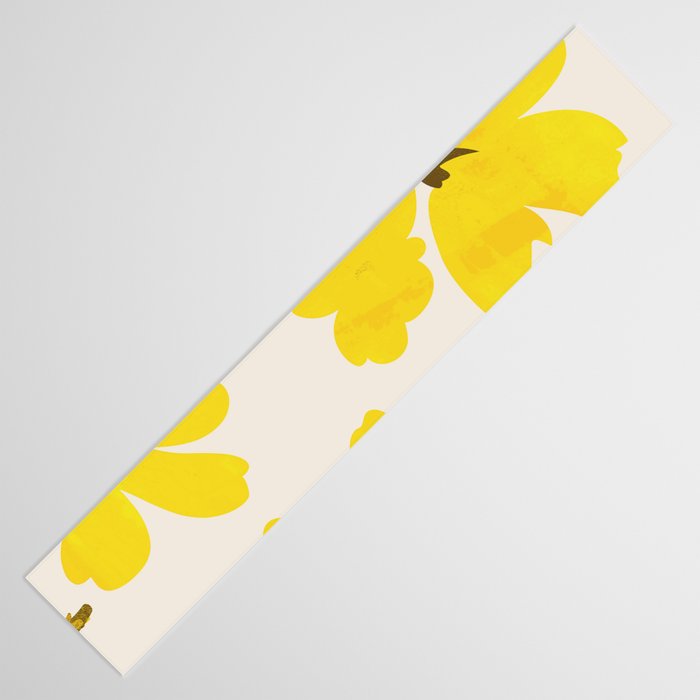 Soft Yellow Flowers Table Runner Gallery Image 3