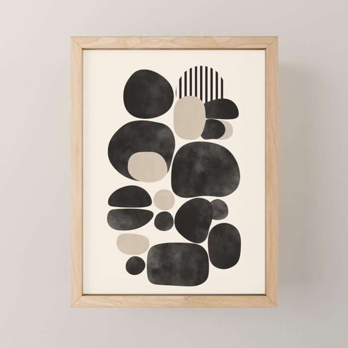 Pebble Form Mini Art Print Gallery Image 1