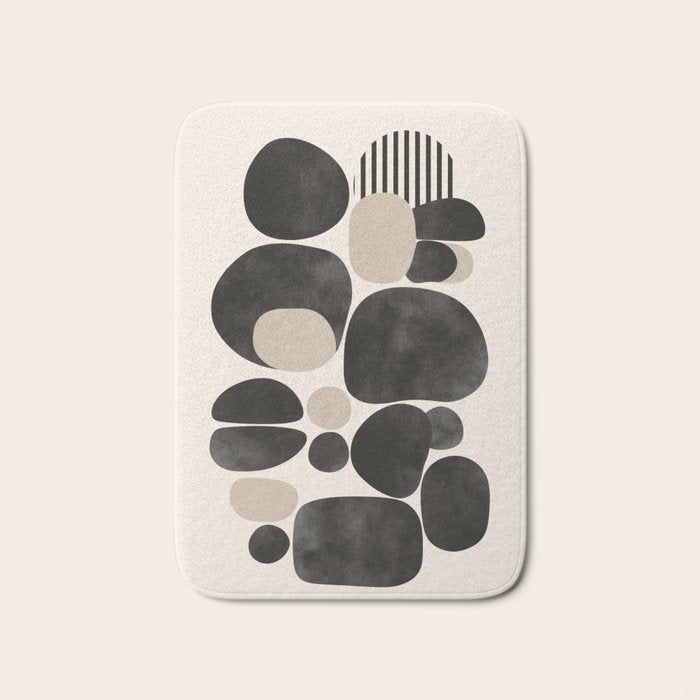 Pebble Form Bath Mat Gallery Image 1