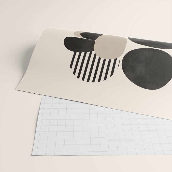 Pebble Form Wrapping Paper Gallery Image 2