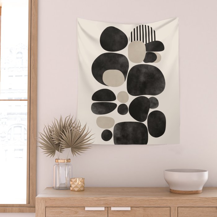 Pebble Form Wall Tapestry Gallery Image 2
