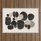Pebble Form Outdoor Rug Gallery Image 1