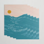 "Go Beyond The Shallow Waters.." Wrapping Paper Gallery Image 3