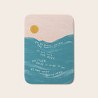 "Go Beyond The Shallow Waters.." Bath Mat Gallery Image 1
