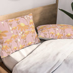 Chamomile Dream Pink Pillow Sham Gallery Image 2
