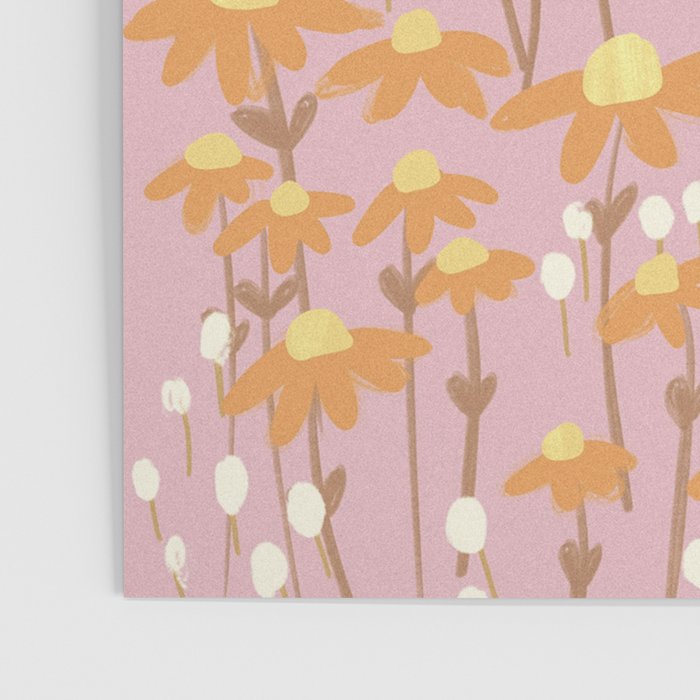Chamomile Dream Pink Poster Gallery Image 3