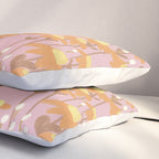 Chamomile Dream Pink Pillow Sham Gallery Image 3