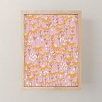 Chamomile Dream Pink Mini Art Print Gallery Image 1