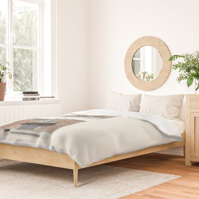 Eqwine Ride - A Wine Mount Duvet Cover Gallery Image 2