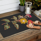 Garden Flowers 9 Outdoor Rug Gallery Image 2
