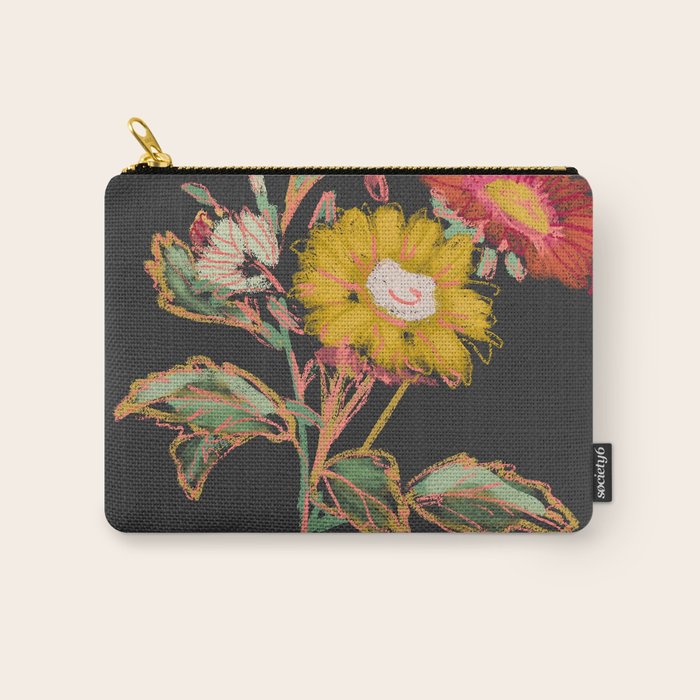 Garden Flowers 9 Carry All Pouch Gallery Image 1