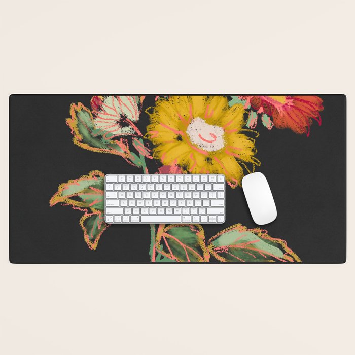 Garden Flowers 9 Desk Mat Gallery Image 1