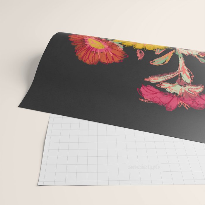 Garden Flowers 9 Wrapping Paper Gallery Image 2
