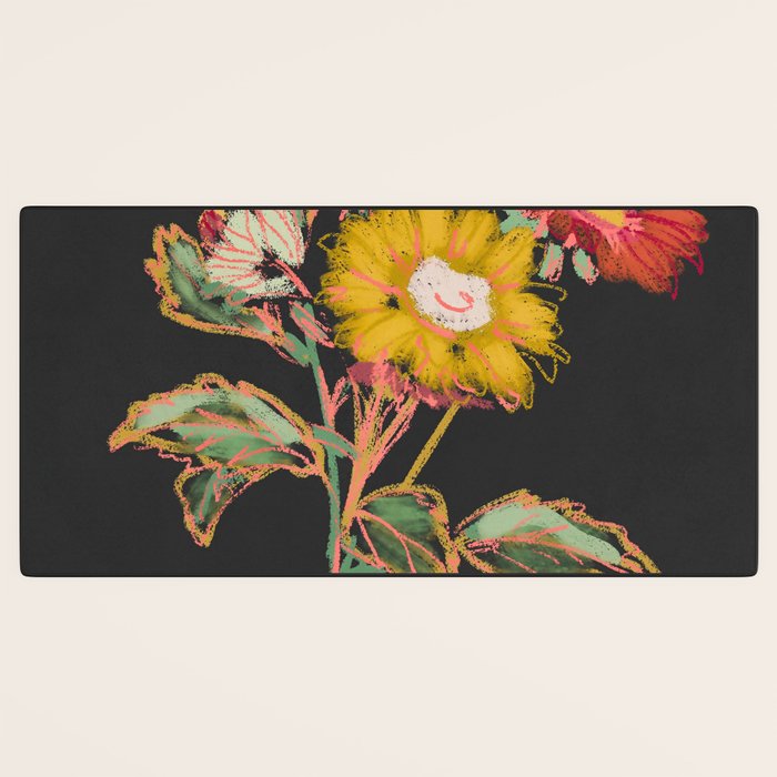 Garden Flowers 9 Desk Mat Gallery Image 3