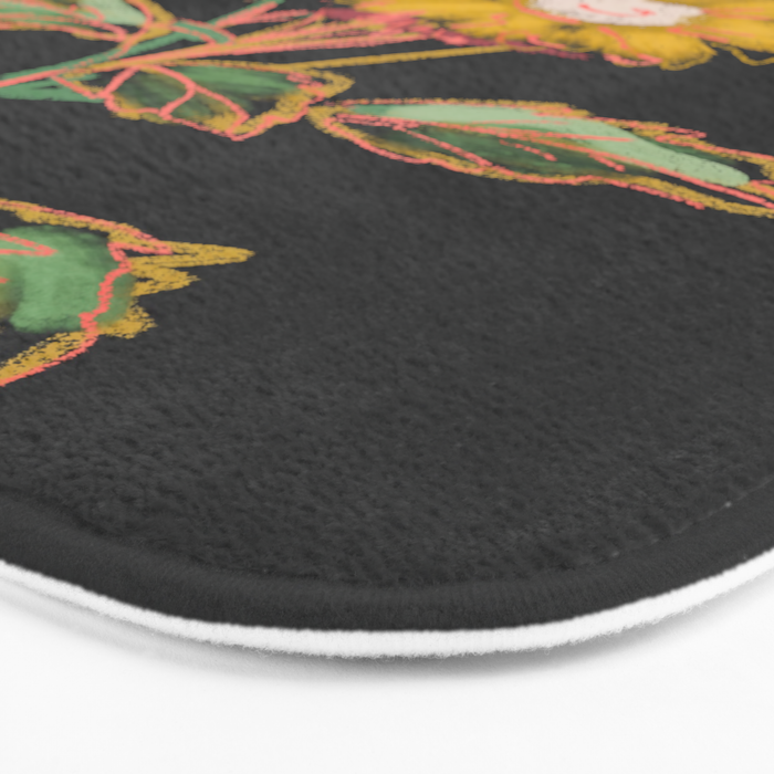 Garden Flowers 9 Bath Mat Gallery Image 3