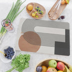 Mid Century Abstract Geometric 5 Cutting Board Gallery Image 2