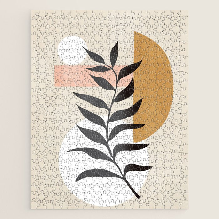 Minimal Abstract Shapes 15 Jigsaw Puzzle Gallery Image 1