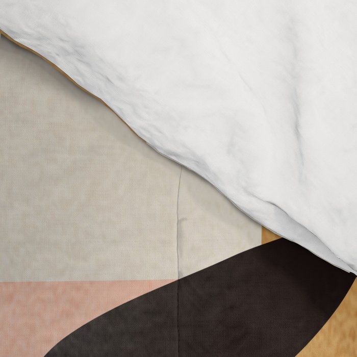 Minimal Abstract Shapes 15 Comforter Gallery Image 4