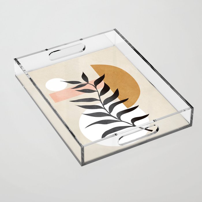 Minimal Abstract Shapes 15 Acrylic Tray Gallery Image 1